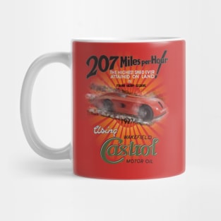 Vintage Land speed record in a Sunbeam Car By MotorManiac Mug